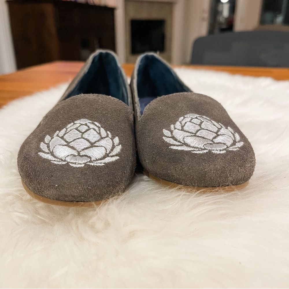 🍋 Jack Rogers • Women’s Bella Suede Loafers Size 6 - Picture 6 of 9